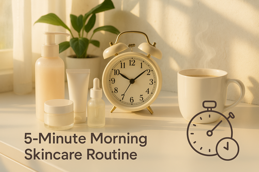 The 5-Minute Morning Skincare Routine (For People Who Actually Have Lives)